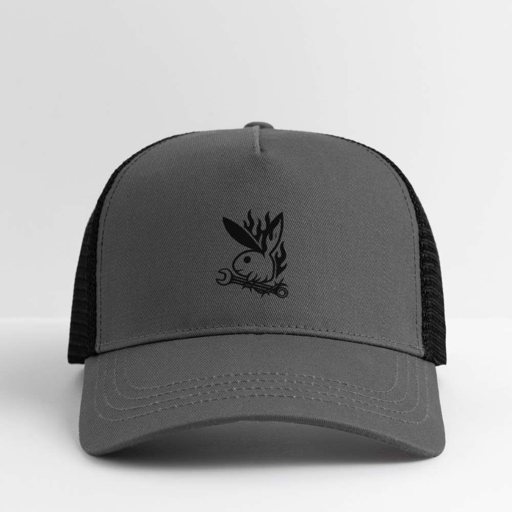 Tatty Bunny - Cap - smoke grey/black